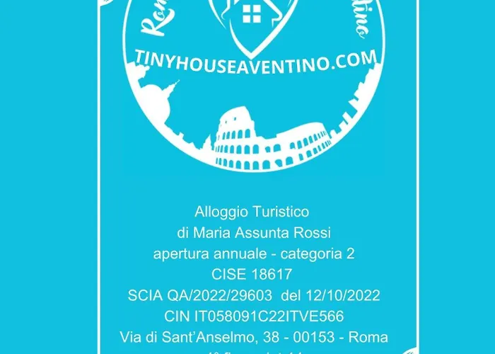 Romantic Tiny House Aventino Daire
